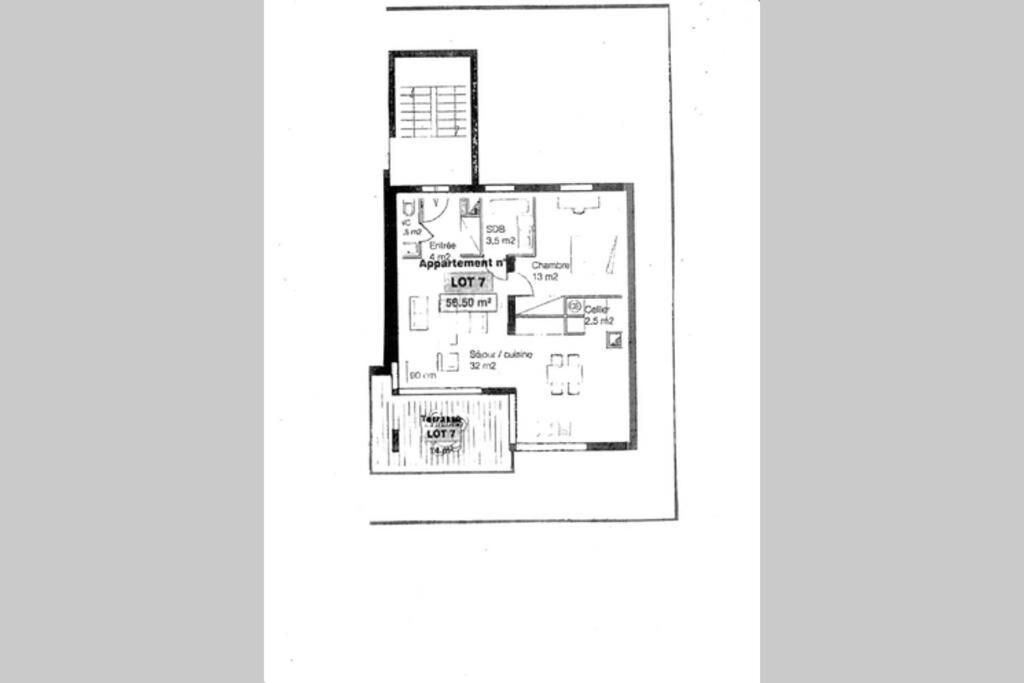 Tres Bel Appartement En Rez De Jardin, 탈루아르 외부 사진